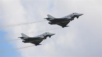 Überschalltraining Eurofighter